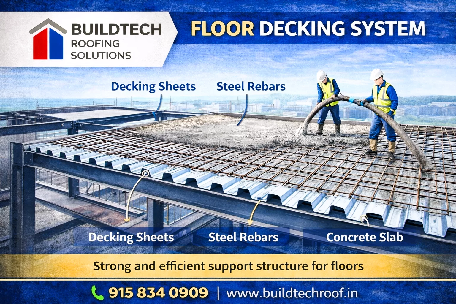 Decking Sheets in Pune – Complete Guide for Industrial & Commercial Construction