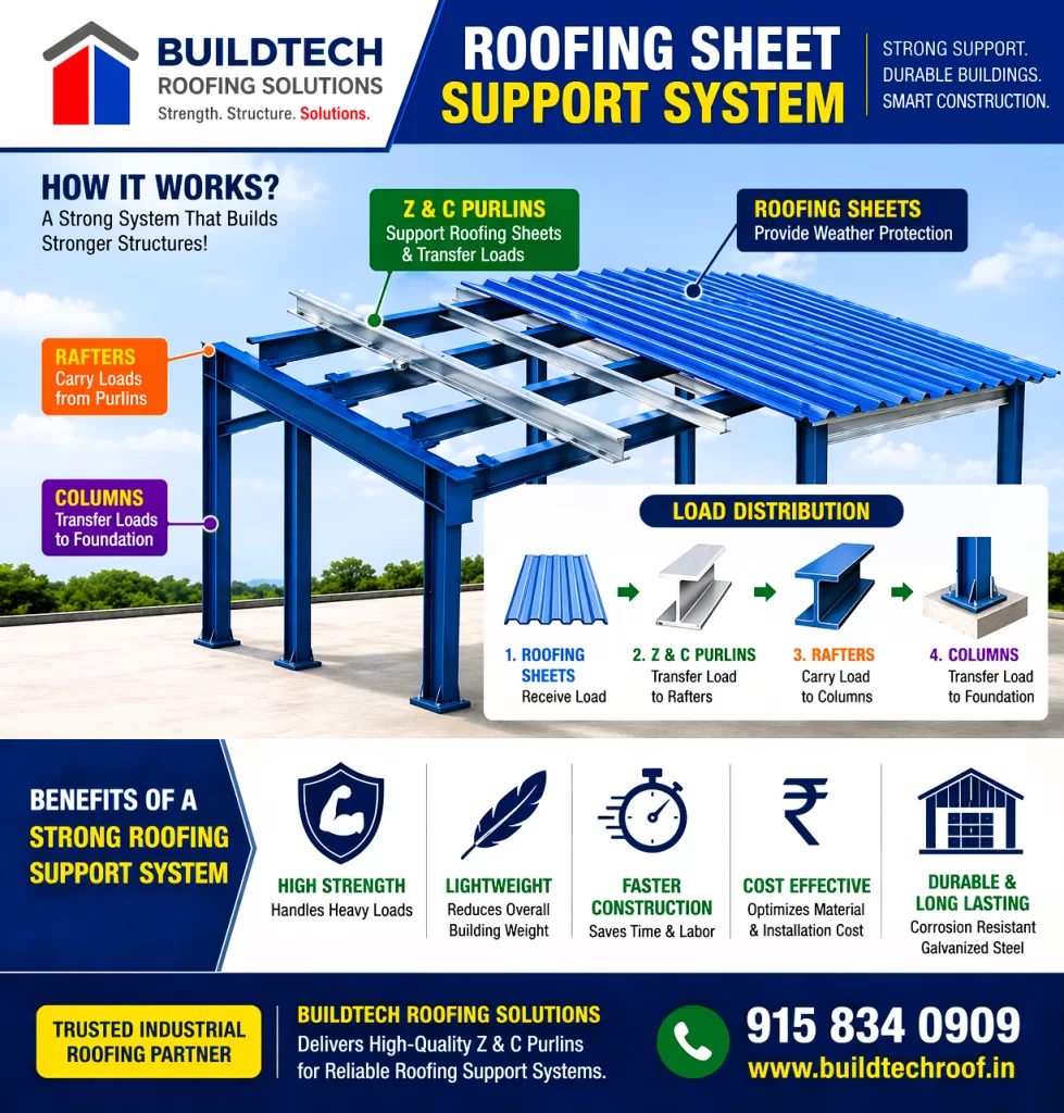 Z & C purlins are becoming a core component of modern industrial construction systems.