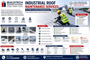 Industrial Roof Maintenance Services in Pune | Preventive Roofing Maintenance Solutions