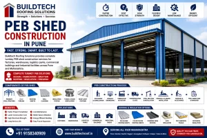 PEB Shed Construction in Pune | Industrial Pre-Engineered Building Solutions