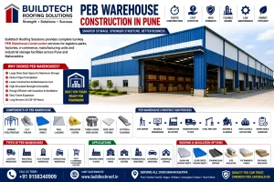 PEB Warehouse Construction in Pune | Modern Warehouse Building Solutions
