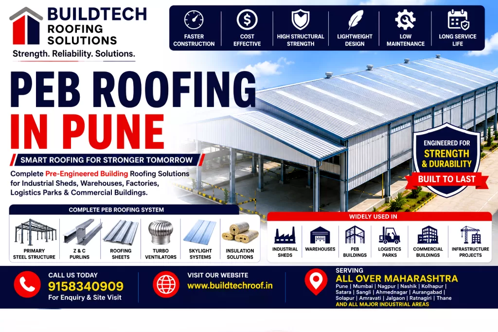 Smart roofing solutions for industrial buildings