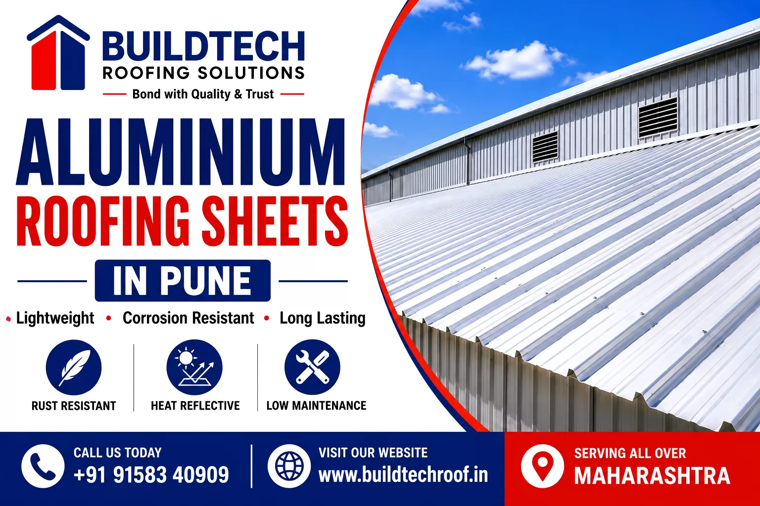 Aluminium Roofing Sheets in Pune