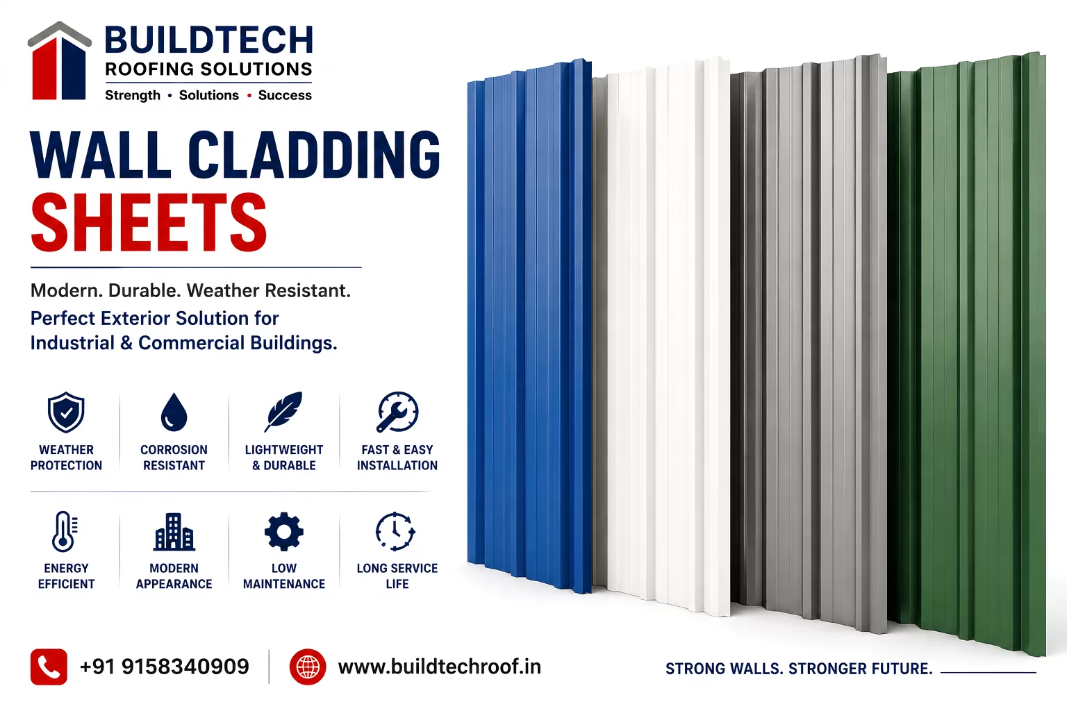 Wall Cladding Sheets in Pune | Premium Industrial Wall Cladding Solutions