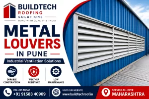 Industrial Metal Louvers in Pune for factory, warehouse and PEB ventilation