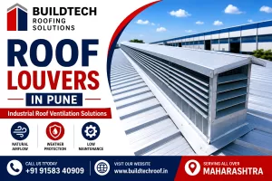 Industrial Roof Louvers in Pune for factory, warehouse and PEB roof ventilation