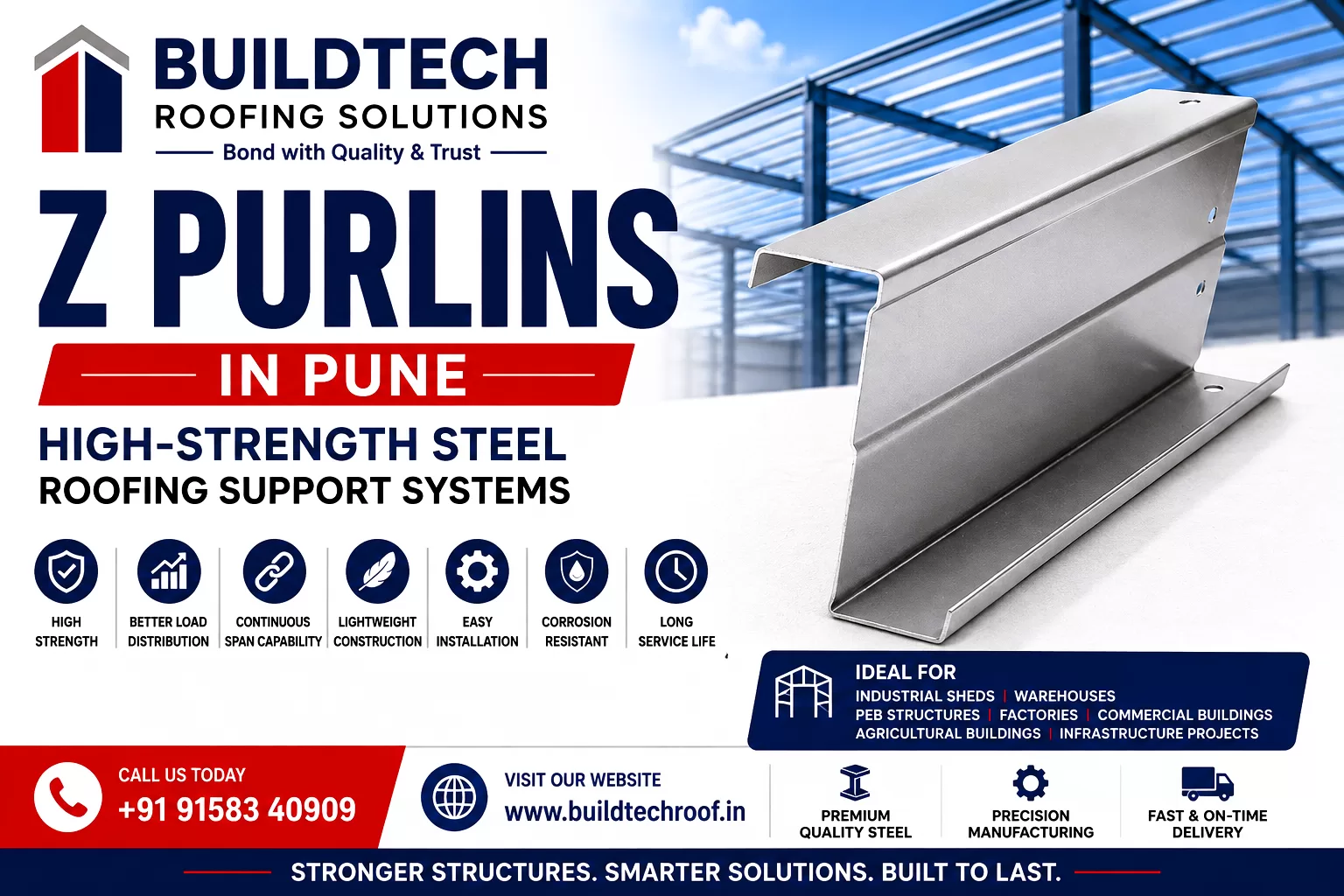 Z Purlins Strength in Steel
